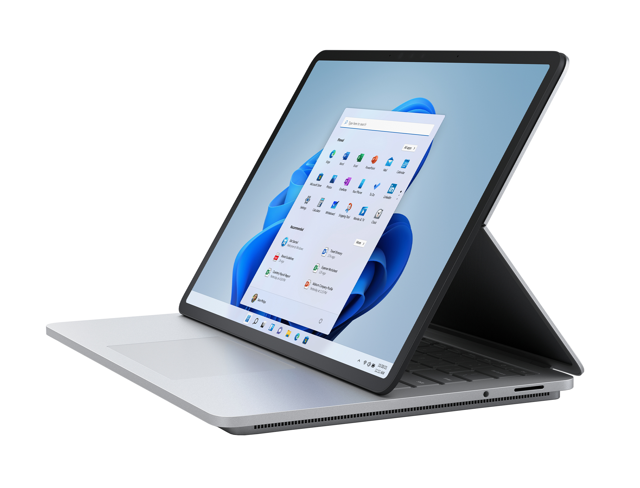 Microsoft Surface Laptop Studio 14,4" Touch, i7-11370H, 16GB RAM, 512GB SSD, W10P (Vorführgerät)