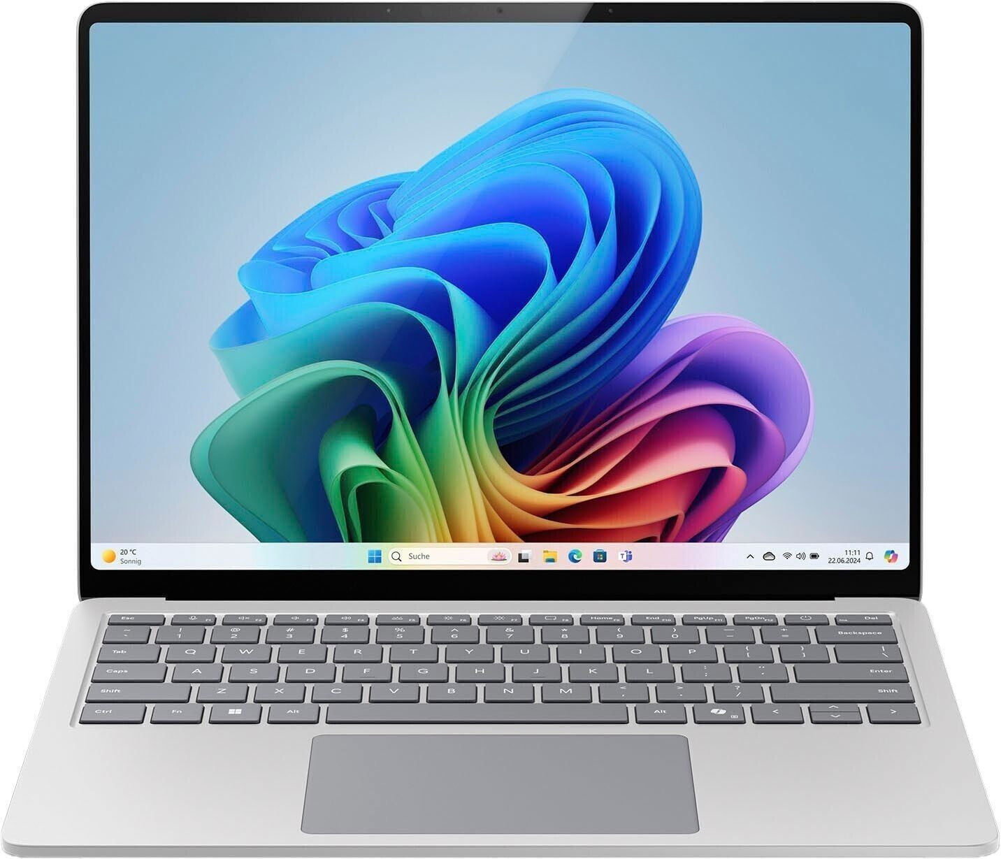 Microsoft Surface Laptop 7. Edition  Copilot+ PC Platin, 15"Touch, Snapdragon® X Elite, 16GB, 1TB, W11P